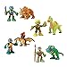 Teenage Mutant Ninja Turtles TMNT Half Shell Heroes Turtle Dino Action Figure 8-Pack