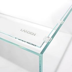 LANDEN 4mm Thick Clear Glass Aquarium Lid,Includes