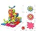 Bifast Kids 81 PCS Electric Building Blocks Set,Rotating Gear Electric Building Blocks Set Educational Toy for Boys and Girls Ages 3 and up