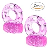 2-Pack Electric Vibrating Massage Bands Rings