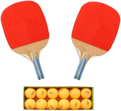 Amazon Com Dadangi Sports Table Tennis Racket 2 Pcs 12 Ping