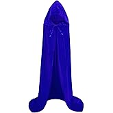 Dajiahao Halloween Hooded Cloak Long Hooded Cloak dult Christmas Halloween Cloak Costumes Hooded Cape Masquerade Dress Up