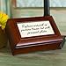 Cottage Garden Love My Chocolate Lab Rich Woodgrain Finish Petite Jewelry Music Box - Plays Song Wonderful World