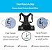 Posture Corrector & Back Brace for Men and Women to Improve Bad Posture, Shoulder Alignment, Upper Back Pain Relief (Upgraded version)