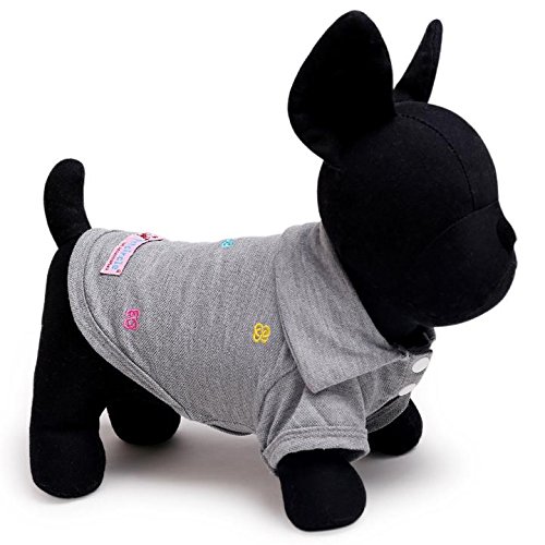 Be Good Pet Cloth Dog Costume Cotton Polo Shirt for Cat Dog Small and Medium Animals XS/S/M/L