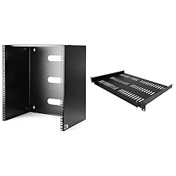 StarTech 12U Wall Mount Patch Panel Bracket with 1U