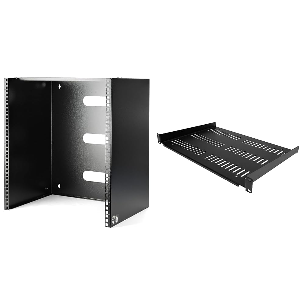 StarTech 12U Wall Mount Patch Panel Bracket with 1U