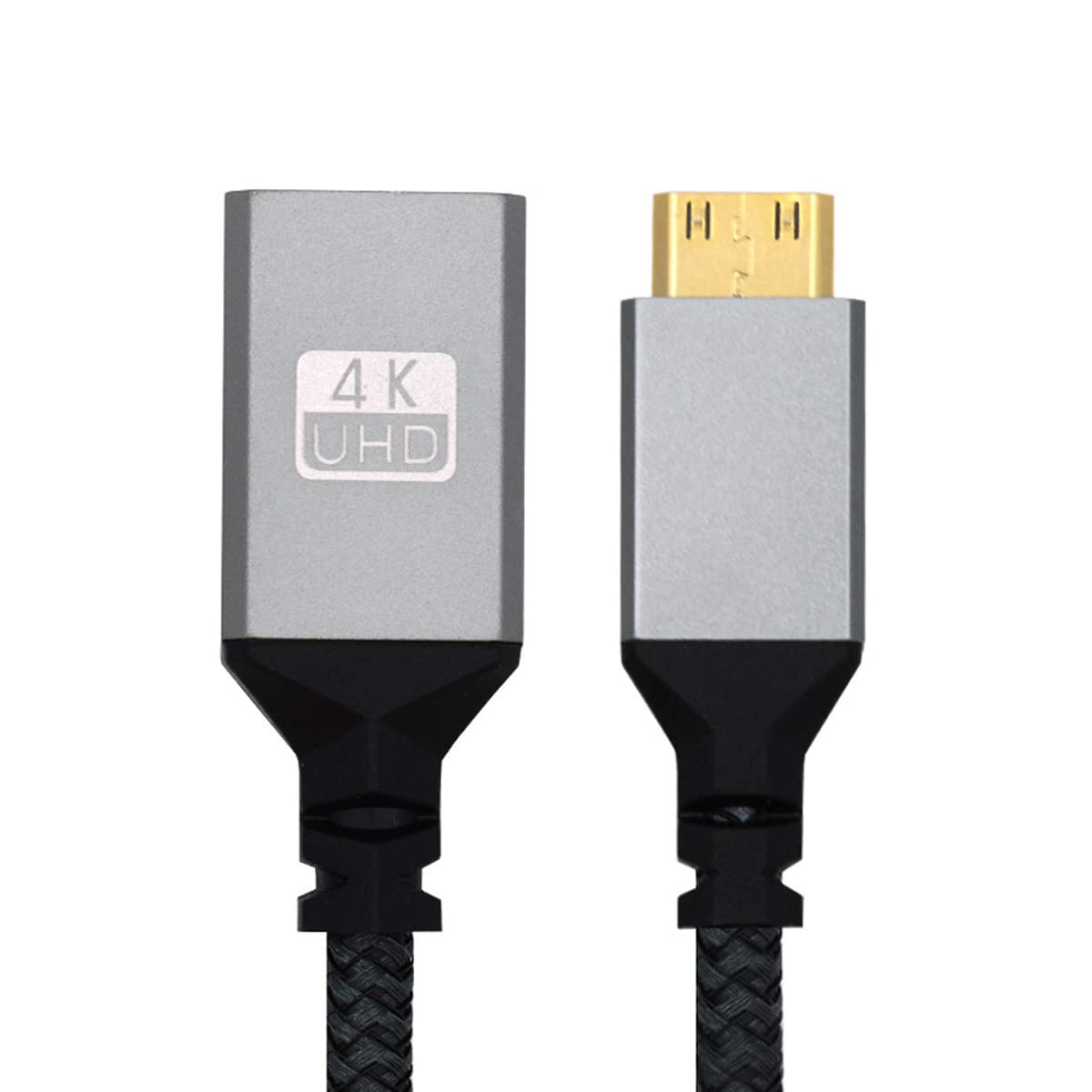 CY 4K Cable Type-C MINI HDMI 1.4 Male Straight to HDMI Female Extension Cable for DV MP4 Camera DC Laptop HDTV