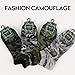 M&Z Men's Low Cut Socks Anti-slid High Grade Camouflage Sock 4 Seasons(4pack)