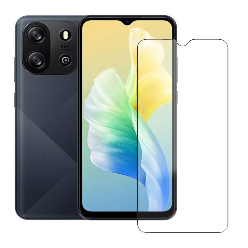 BUNAL for Oscal Flat 1C (6.56") Screen Protector (1 Pack), 9H Hardness Tempered Glass, Anti-Scratch Anti-Fingerprint Tempered Glass Film