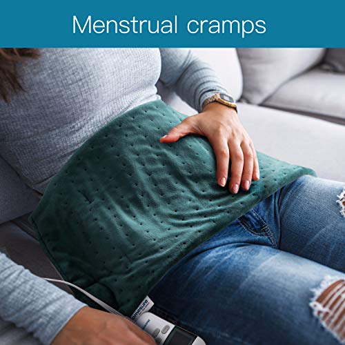 Homesure Heating Pad for Back Pain and Cramps Relief with Auto Shut Off Electric Heating Pad with Moist Dry Heat Therapy  (12x24 inches) - Thumbnail 2