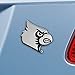 FANMATS 14821 Louisville Cardinals 3D Chrome Metal Auto Emblem