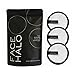 Face Halo | Reusable Makeup Remover Pads, Round Makeup Remover Pads for Heavy Makeup & Masks - Microfiber Makeup Remover Wipes for Mascara, Eye Shadow, Foundation (Original - 3 Pack Retail)