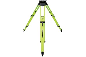 SitePro Robotic Fiberglass Tripod Salamander Tripod Fluorescent Green