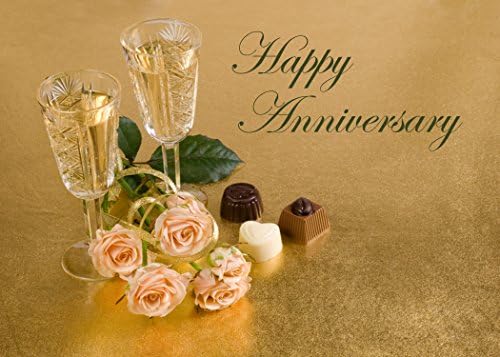 Anniversary Wishes Anniversary Card The Message Inside Reads Happy Anniversary To A Special Couple Amazon Co Uk Kitchen Home