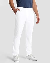 SNOWTEN Mens Golf Pants Classic Fit Stretch Work
