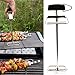 Charcoal Companion CC1089 Heavy Duty Grill Grate Lifter, 12.3 Inches, Steel
