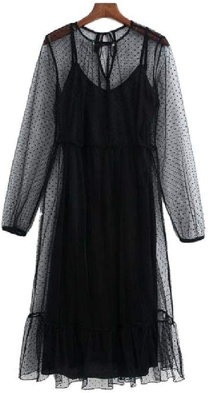 Kleid Langarm Chic