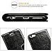 iPhone 6S Case, Labato 6S Magnetic Leather Wallet Stand Case Folio Smart Cover Flip Protective Case for Apple iPhone 6S iPhone 6 Black Lbt-I6S-07Z10