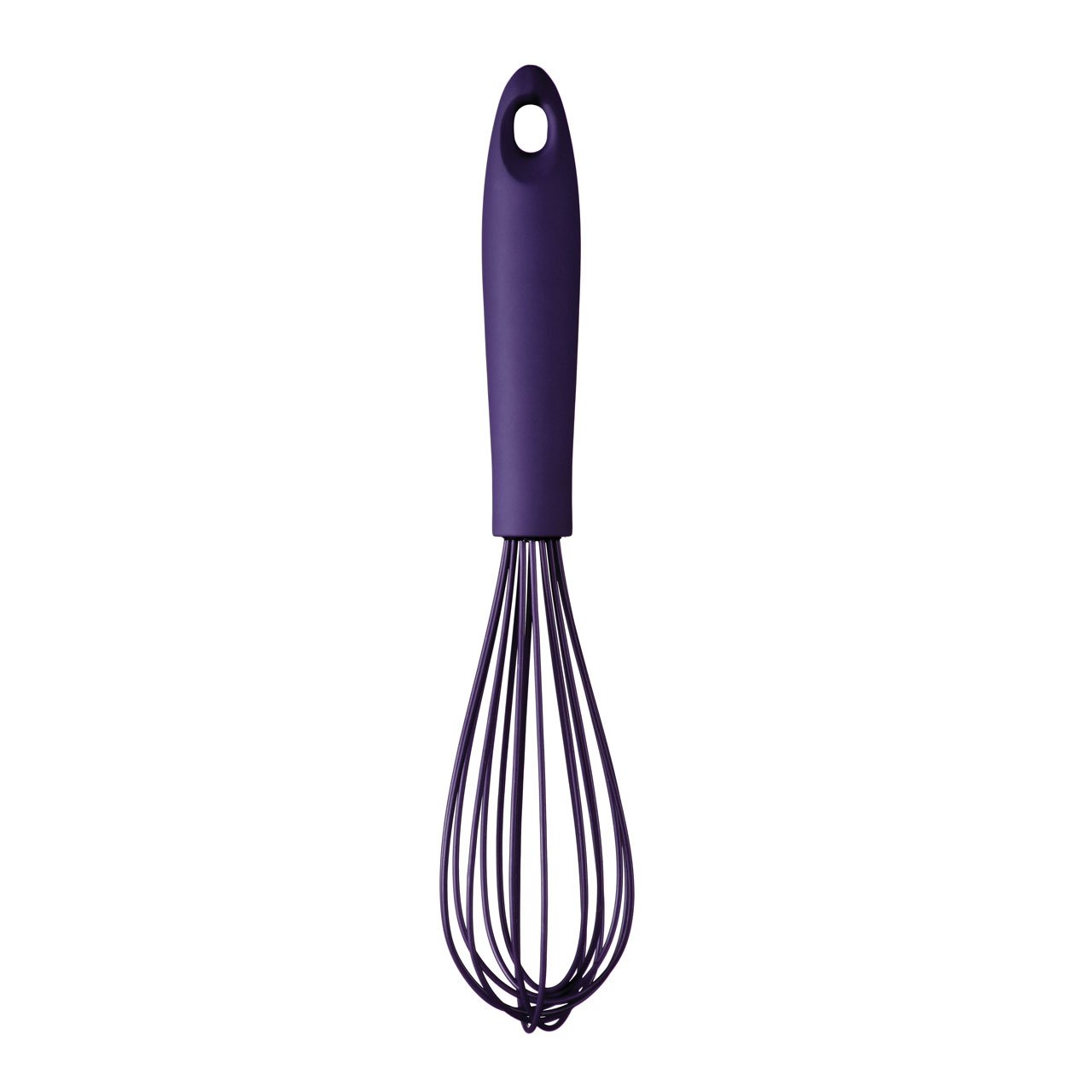 Premier Housewares 804900 Hand Whisk Wisk For Mixing Purple Whisk For Baking Silicone Whisk Hand Whisker Hand Whisk Manual Plastic Whisk 31x6x6