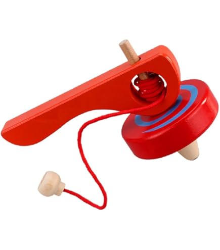 Spinning Tops Traditional Korean Spinning Top (Paeng-y) Rope