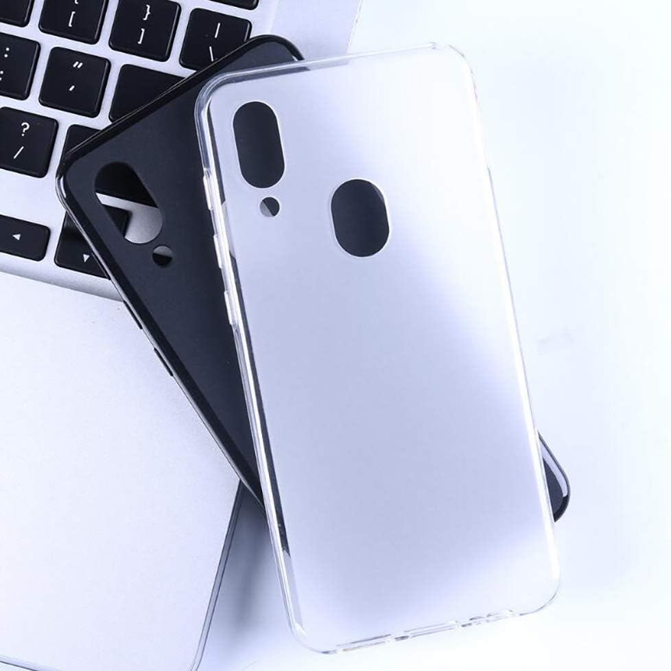 Laerion TPU Case Rugged Armor Compatible with UMIDIGI A3/ A3 PRO with Silicon Shock Absorption Soft Protective Holster Case Cover[White]