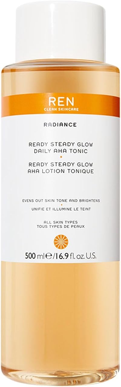 REN Clean Skincare Ready Steady Glow Daily AHA Tonic 500ml