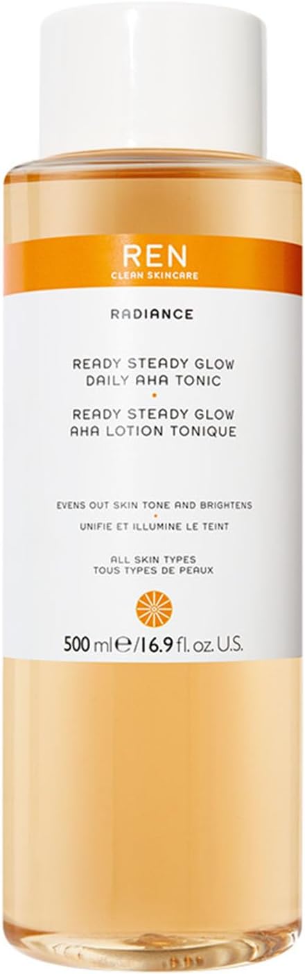 REN Clean Skincare Ready Steady Glow Daily AHA Tonic 500ml