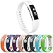 Vancle Fitbit Alta Bands, Newest Adjustable Replacement Bands For Fitbit Alta Bands, Large, White (With Metal Clasp, No Tracker)