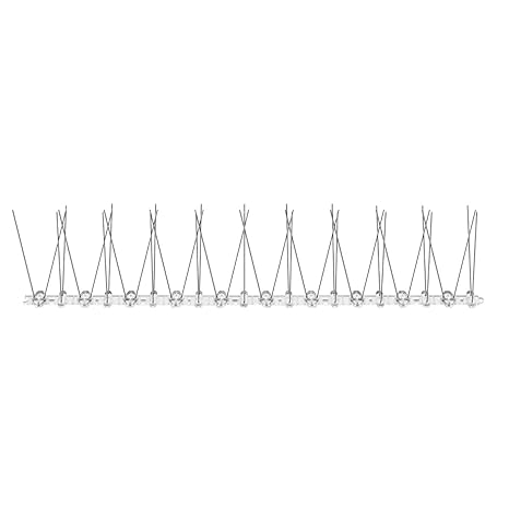 Schellenberg 50779 Vogelabwehr-Spikes Set Plus, Befestigungsband und Spikes – Taubenabwehr Edelstahl