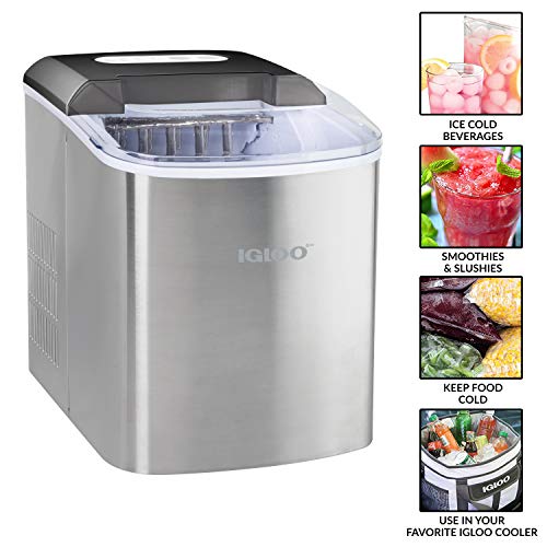3 Igloo+ICEB26SS+Automatic+Countertop+Stainless