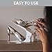 White Edition Shoe Slots (6 Pack) - Adjustable Shoe Organizer Space Saver