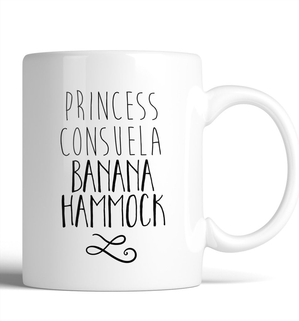 F.R.I.E.N.D.S Princess Consuela Banana Hammock Matching 11oz Ceramic Coffee Mug | Birthday Gift, Gift for Him, Gift for Her, Coffee Lover Gift, Best Friend Mug