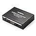 Musou HDMI Audio Extractor V1.4,HDMI to HDMI + Optical Toslink(SPDIF) + RCA(L/R) Stereo Analog Outputs Video Audio Splitter Converter Support 4K,Black