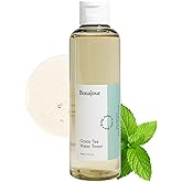 [BONAJOUR] Vegan Beauty Organic Green Tea & Hyaluronic Acid Facial Toner for Dry Skin - 100% Pure Natural Moisturizer & High Moisture Type, Anti Aging, Anti Wrinkle, 7.2 fl. oz