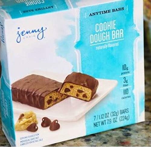Jenny Craig Cookie Dough Anytime Bar, 2-Pack, 14 Ct.