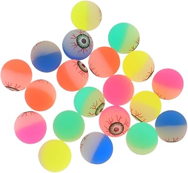eyeball bouncy balls