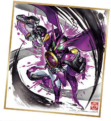 Amazon 5 仮面ライダーオーズ プトティラ コンボ 墨彩画コレクション 仮面ライダー 色紙art 4 アニメ 萌えグッズ 通販