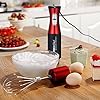 Hand Blender 3 in 1 LINKChef Hand Blender 500W, 500ml Food Processor, 800ml Beaker, Whisk, Robust Titanium Coating…