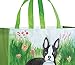 Reusable Shopping Bags - Set of 2 Eco-Friendly Tote Bags, Boston Terrier