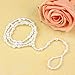 DZT1968 1pc Womens Beach Imitation Pearl Barefoot Foot Vanilla pearl beach anklets