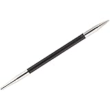 KnitPro 3.75 mm Karbonz Interchangeable Normal Circular Needles, Black and Silver