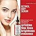 Retinol Serum for Face | w/Vitamin C & Hyaluronic Acid | Professional Grade | May Help Smooth Appearance of Wrinkles and Fine Lines | Works to Hydrate for More Youthful-Looking Skin 1 fl oz