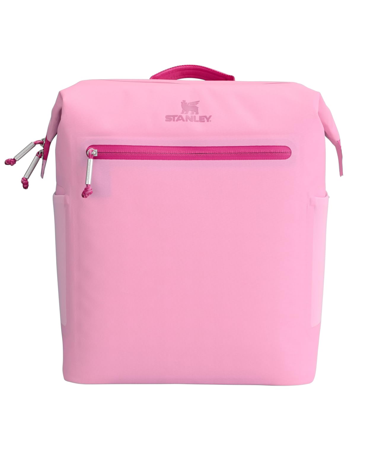 Stanley All Day Madeleine Midi Backpack Soft Cooler 14.8 Quarts | 20 Can Cooler with Handle and Shoulder Straps | Stays Cold for a Day | Insulated Travel Bag with Zipper | BPA-Free | Peony