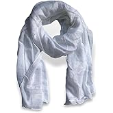 guiyal Cotton Linen Blend Fashion Scarf
