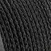 emma kites 100% Black Kevlar Braided Cord 50Ft 1050Lb High Strength, Abrasion Flame Resistant, Tough Survival Tactical Cord Model Rocket Paracord Snare Line Fishing Assist Cord