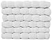 Classic Turkish Towels CTT Luxurious 100% Turkish Cotton Washcloths 6 Pack, Highly Absorbent & Quick Dry, Face Towels Wash Cloths for Hotel, Spa & Gym | 13