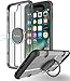 ProCase iPhone 8 Plus Case, iPhone 7 Plus Case with Grip Ring Holder, Multi-Function Cover with Rotating Ring Holder Stand for Magnetic Car Mount Holder for Apple iPhone 8 Plus and 7 Plus -Black