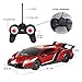 QUN XING RC Cars - Remote Control Car Licensed by Lamborghini Veneno Vehicle Sport Racing Hobby Grade Model Car 1/24 Scale for Kids Adults(Red)