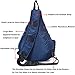 LAMMOK Large Sling Backpack, Sling Chest Bag Shoulder Crossbody Daypacks Fits 13.3-Inch Laptop for Travel Outdoor Men Women(blue)